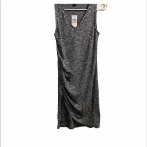 Material Girl grey jersey sleeveless dress